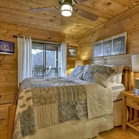 Talking Leaves Hot Tub Firepit And Comfy King Beds Villa Ellijay Exteriör bild