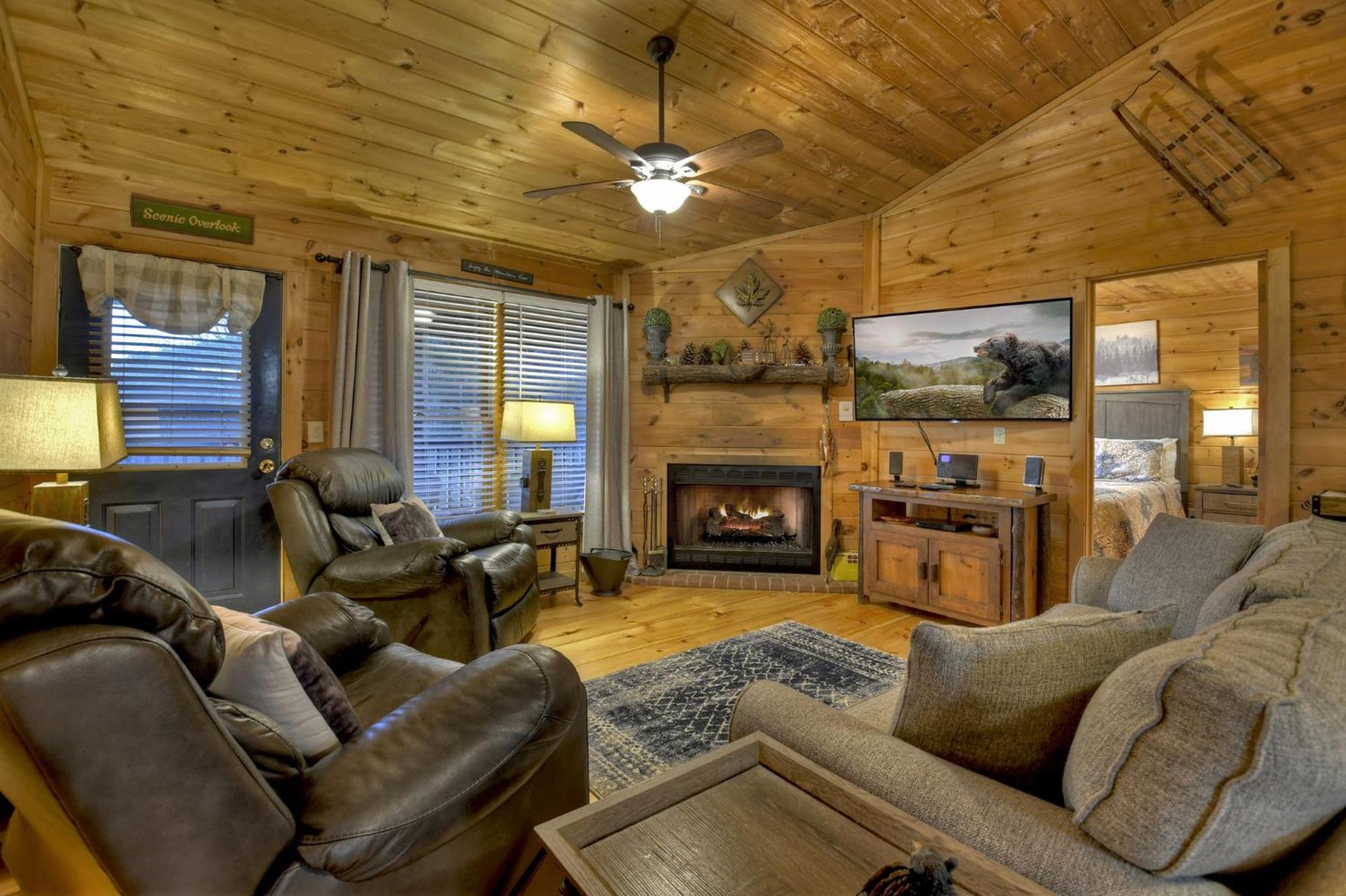 Talking Leaves Hot Tub Firepit And Comfy King Beds Villa Ellijay Exteriör bild